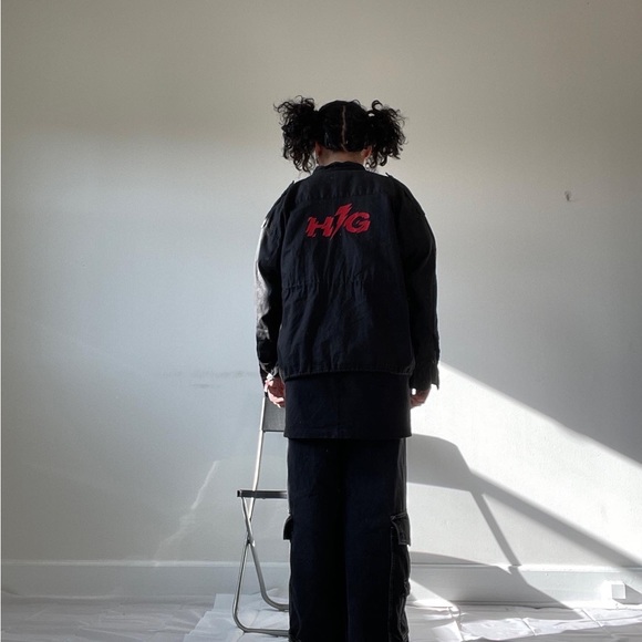 Hysteric Glamour Military Bomber Utility Jacket - Picture 3 of 4